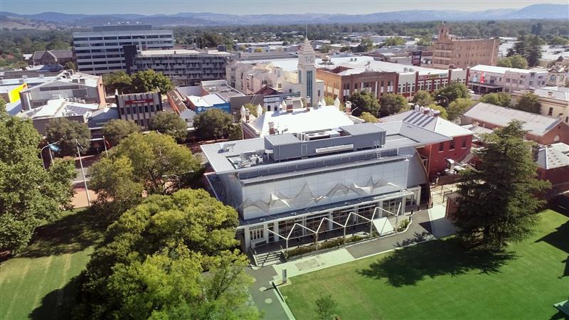 Aerial image of MAMA Albury