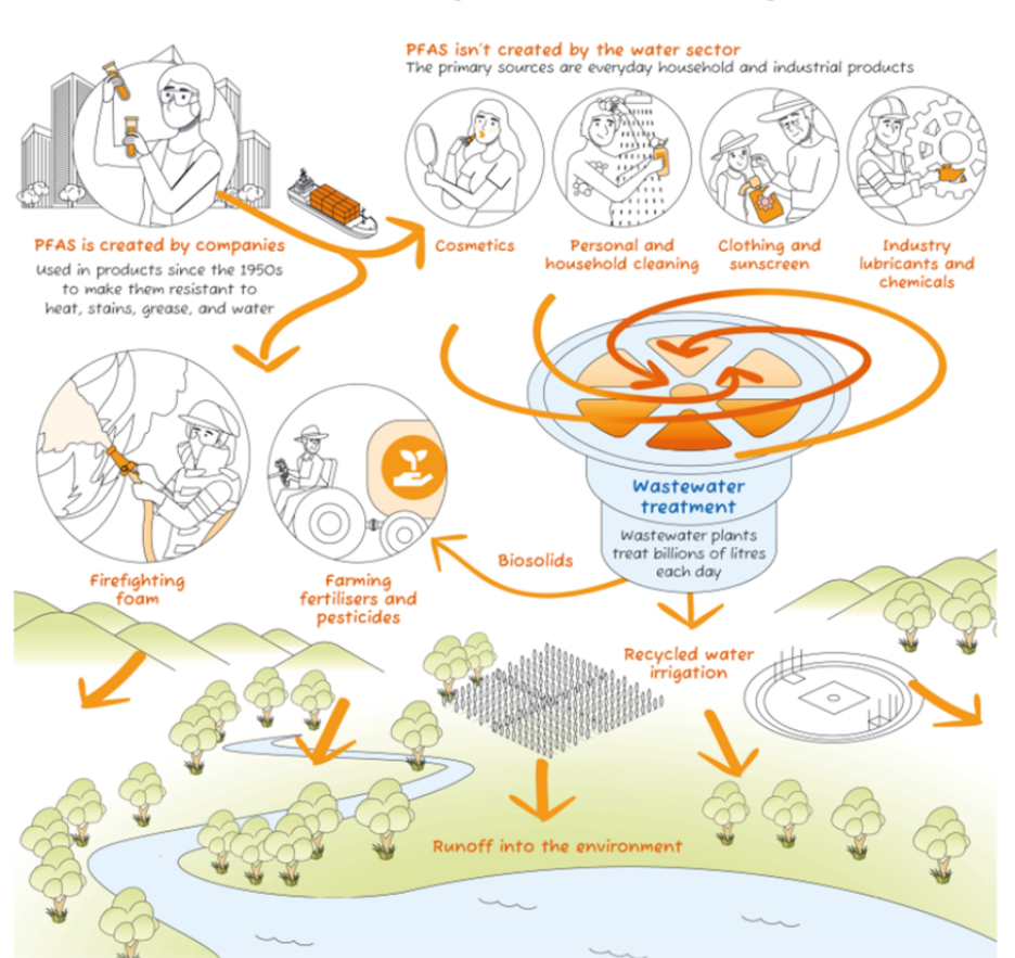 PFAS in waterways